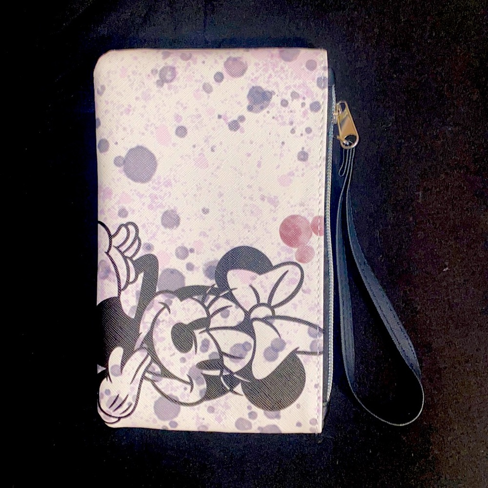 Rare Disney Minnie Mouse Cosmetic Case By Daniell… - image 1
